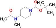 TERT-BUTYL 4-(N-METHYLACETAMIDO) PIPERIDINE-1-CARBOXYLATE