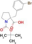 Boc-(R)-a-(3-bromobenzyl)proline