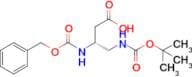 (R)-4-(Boc-amino)-3-(Z-amino)butyric acid