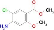 4-Amino-5-chloro-o-anisic acid methyl ester