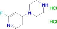1-(2-fluoropyridin-4-yl)piperazine dihydrochloride
