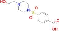 4-{[4-(2-Hydroxyethyl)piperazin-1-yl]sulfonyl}benzoic acid