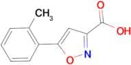 5-(2-methylphenyl)isoxazole-3-carboxylic acid