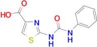 2-[(Anilinocarbonyl)amino]-1,3-thiazole-4-carboxylic acid