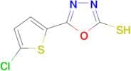 5-(5-chloro-2-thienyl)-1,3,4-oxadiazole-2-thiol