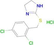 2-[(2,4-dichlorobenzyl)thio]-4,5-dihydro-1H-imidazole hydrochloride