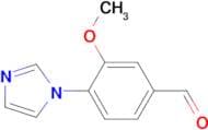 4-(1H-Imidazol-1-yl)-3-methoxybenzaldehyde