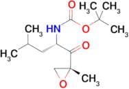 Tert-Butyl ((S)-4-methyl-1-((R)-2-methyloxiran-2-yl)-1-oxopentan-2-yl)carbamate