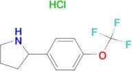 2-(4-(Trifluoromethoxy)phenyl)pyrrolidine hydrochloride