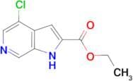 ETHYL 4-CHLORO-6-AZAINDOLE-2-CARBOXYLATE