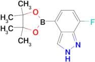 7-FLUORO-1H-INDAZOLE-4-BORONIC ACID PINACOL ESTER