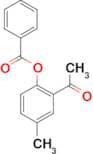 2-ACETYL-4-METHYLPHENYL BENZOATE