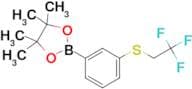 (3-((2,2,2-TRIFLUOROETHYL)THIO)PHENYL)BORONIC ACID PINACOL ESTER
