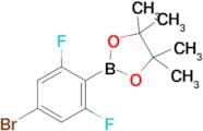 2-(4-Bromo-2,6-difluorophenyl)-4,4,5,5-tetramethyl-1,3,2-dioxaborolane