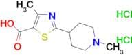 4-methyl-2-(1-methylpiperidin-4-yl)thiazole-5-carboxylic acid dihydrochloride
