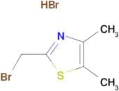 2-(bromomethyl)-4,5-dimethyl-1,3-thiazole hydrobromide