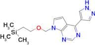 4-(1H-PYRAZOL-4-YL)-7-((2-(TRIMETHYLSILYL)ETHOXY)-METHYL)-7H-PYRROLO[2,3-D]PYRIMIDINE