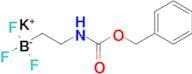 POTASSIUM,TRIFLUORO-[2-(PHENYLMETHOXYCARBONYLAMINO)ETHYL]BORANUIDE