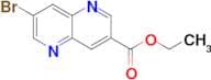 ETHYL 7-BROMO-1,5-NAPHTHYRIDINE-3-CARBOXYLATE