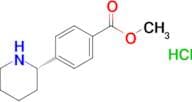 METHYL 4-((2S)-2-PIPERIDYL)BENZOATE-HCL