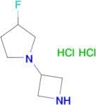 1-(azetidin-3-yl)-3-fluoropyrrolidine dihydrochloride