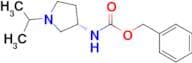 Benzyl N-[(3S)-1-(propan-2-yl)pyrrolidin-3-yl]carbamate