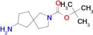 Tert-butyl 7-amino-2- azaspiro[4.4]nonane-2- carboxylate