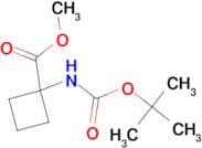 Methyl 1-((tert-butoxycarbonyl)amino)cyclobutanecarboxylate
