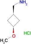 [cis-3-methoxycyclobutyl]methanamine hydrochloride