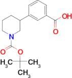 3-{1-[(tert-butoxy)carbonyl]piperidin-3-yl}benzoic acid