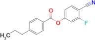 4-Cyano-3-fluorophenyl 4-propylbenzoate