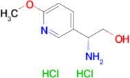 (R)-2-Amino-2-(6-methoxypyridin-3-yl)ethanol dihydrochloride