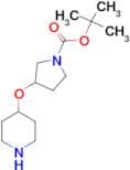 Tert-butyl 3-(piperidin-4-yloxy)pyrrolidine-1-carboxylate
