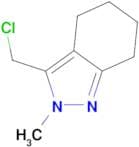 3-(chloromethyl)-2-methyl-4,5,6,7-tetrahydro-2H-indazole