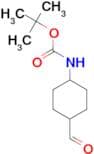 (4-Formyl-cyclohexyl)-carbamic acid tert-butyl ester