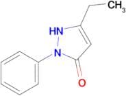 3-ethyl-1-phenyl-4,5-dihydro-1H-pyrazol-5-one