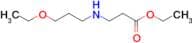 Ethyl 3-[(3-ethoxypropyl)amino]propanoate