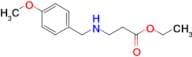 Ethyl 3-{[(4-methoxyphenyl)methyl]amino}propanoate