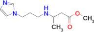 Methyl 3-{[3-(1H-imidazol-1-yl)propyl]amino}butanoate