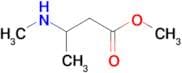 Methyl 3-(methylamino)butanoate