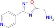 [3-(pyridin-4-yl)-1,2,4-oxadiazol-5-yl]methanamine