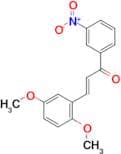 (2E)-3-(2,5-dimethoxyphenyl)-1-(3-nitrophenyl)prop-2-en-1-one