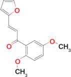 (2E)-1-(2,5-dimethoxyphenyl)-3-(furan-2-yl)prop-2-en-1-one