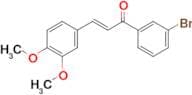 (2E)-1-(3-bromophenyl)-3-(3,4-dimethoxyphenyl)prop-2-en-1-one