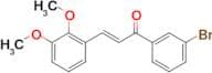 (2E)-1-(3-bromophenyl)-3-(2,3-dimethoxyphenyl)prop-2-en-1-one