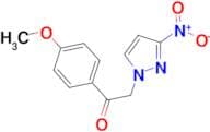 1-(4-methoxyphenyl)-2-(3-nitro-1H-pyrazol-1-yl)ethan-1-one