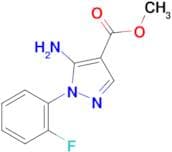 Methyl 5-amino-1-(2-fluorophenyl)-1H-pyrazole-4-carboxylate