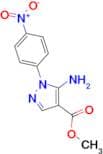 Methyl 5-amino-1-(4-nitrophenyl)-1H-pyrazole-4-carboxylate