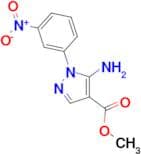 Methyl 5-amino-1-(3-nitrophenyl)-1H-pyrazole-4-carboxylate