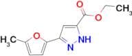 Ethyl 5-(5-methylfuran-2-yl)-1H-pyrazole-3-carboxylate